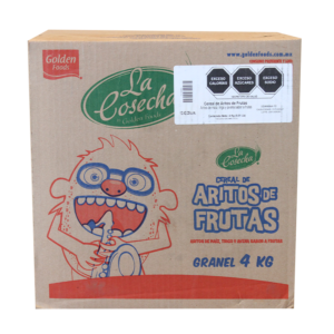 Cereal Fruti-rolls Golden (Aritos de maíz, trigo y avena sabor frutas) granel
