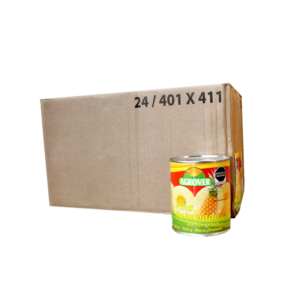 Lata de Piña en almíbar Agrover con 820g