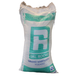 Sal de Grano marca ROCHE verde martajada (de cocina)