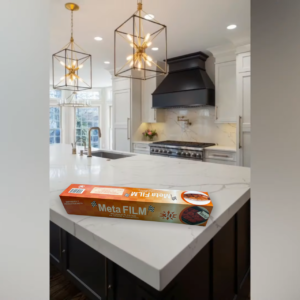 Película Plástica Transparente 30m Marca MetaFilm